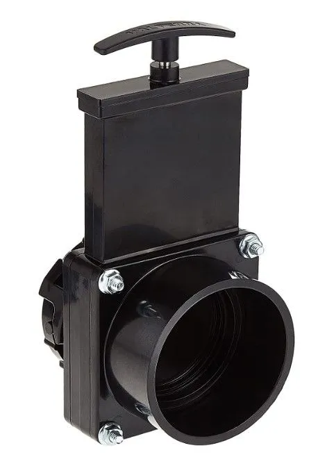 Waste Valve  3in Hub x 3in Bay